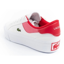 Zapatos Lacoste Ziane Plataforma 11286 blanco 5