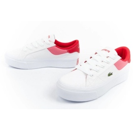 Zapatos Lacoste Ziane Plataforma 11286 blanco 8