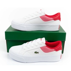 Zapatos Lacoste Ziane Plataforma 11286 blanco 10