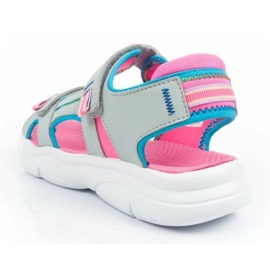 Sandalias Skechers 302984L/SLPK gris 5