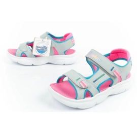 Sandalias Skechers 302984L/SLPK gris 8