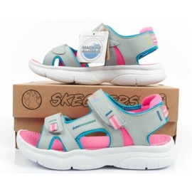Sandalias Skechers 302984L/SLPK gris 10