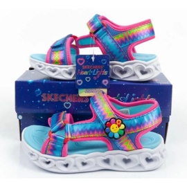 Sandalias Skechers 302675L/MLT azul 10