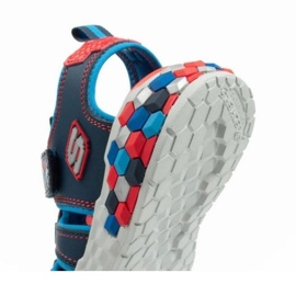 Sandalias Skechers 402213L/NVRD azul 14