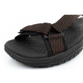 Sandalias Skechers M 204351/BRN negro 6