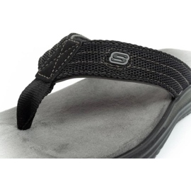 Chanclas Skechers Proven M 204577 Negro 6