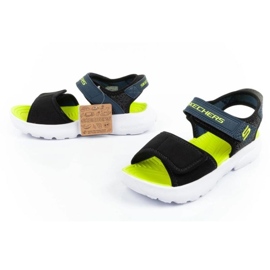 Sandalias Skechers 406512L/BKLM negro 8