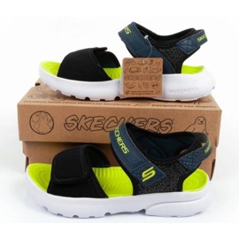 Sandalias Skechers 406512L/BKLM negro 10