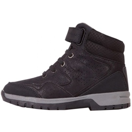 Zapatillas Kappa Lithium T Jr 260732T 1116 negro gris 3