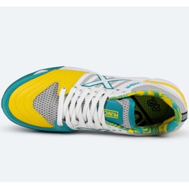 Munich Prisma 37 en 3116038 zapatos de fútbol blanco y amarillo 2