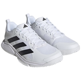 ADIDAS Court Team 2.0 HR1239 Zapatos de voleibol blanco 3