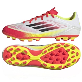 Adidas F50 League 2G/3G AG IE1262 Zapatos de fútbol blanco 1