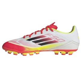 Adidas F50 League 2G/3G AG IE1262 Zapatos de fútbol blanco 2 Adidas F50 League 2G/3G AG IE1262 Zapatos de fútbol blanco 2