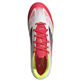 Adidas F50 League 2G/3G AG IE1262 Zapatos de fútbol blanco 3