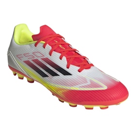 Adidas F50 League 2G/3G AG IE1262 Zapatos de fútbol blanco 4