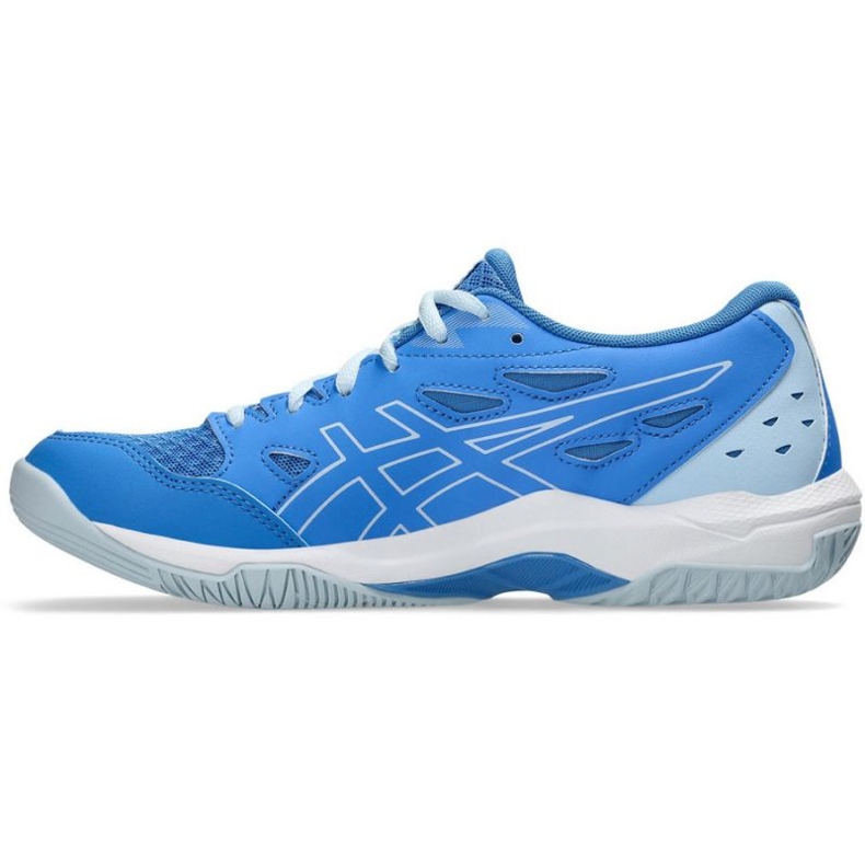 Zapatillas de voleibol de gel de gel ASICS 11 1072A093 402 Azul 1