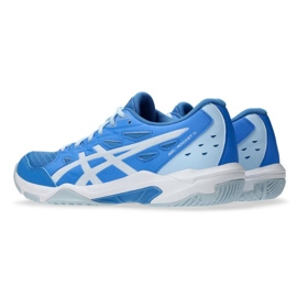Zapatillas de voleibol de gel de gel ASICS 11 1072A093 402 Azul 3