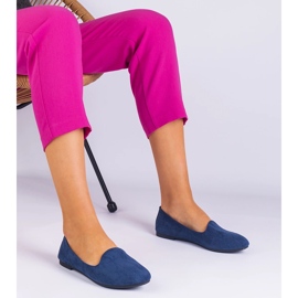 Ballerinas clásicas azul marino de Ekozamszu 1