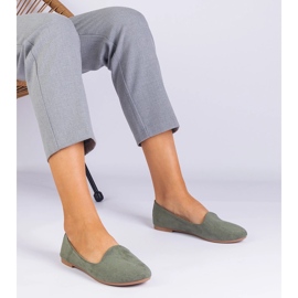 Ballerinas clásicas verdes de Ekozamsz 1 Ballerinas clásicas verdes de Ekozamsz 1