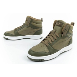 Zapatillas deportivas Puma Rebound V6 394685 02 verde 8