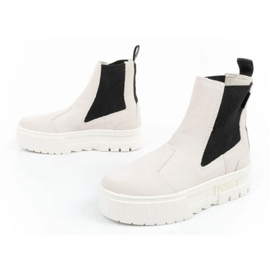 Puma Mayze Chelsea Zapatos de gamuza 382829 02 beige 14