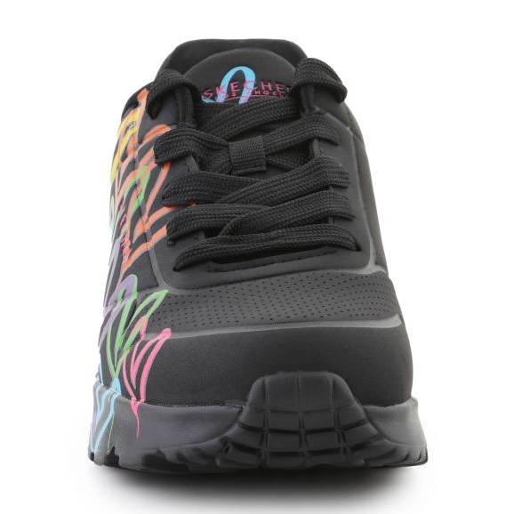 Skechers Uno Lte Shoes - Spread the Love 314064l -Bkmt Coloridos corazones negro 2
