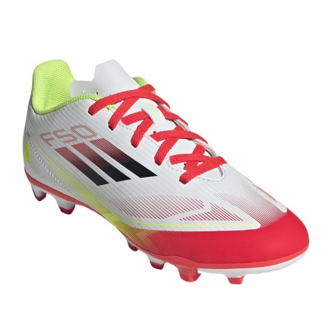 Adidas F50 Club FG/MG IE1309 Zapatos de fútbol blanco 1