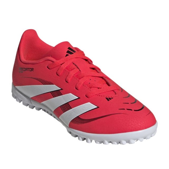 Adidas Predator Club TF ID3805 Zapatos de fútbol rojo 1