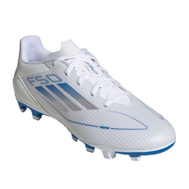 ADIDAS F50 CLUB FG/MG IE1244 Zapatos de fútbol blanco 1