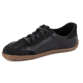 WASAK Zapatos descalzos de cuero minimalista wonak 0744w negro 3