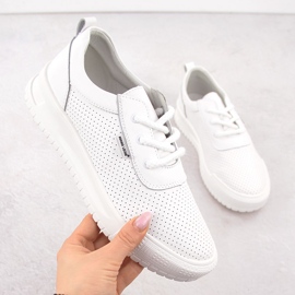 White Sergio Leone SP-102 perfo blanco 1