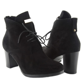 Botas con cordones 55-518 negro 3
