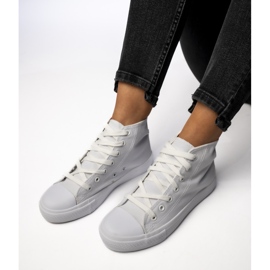 Zapatillas de deporte clásico de mujeres blancas blanco 1 Zapatillas de deporte clásico de mujeres blancas blanco 1