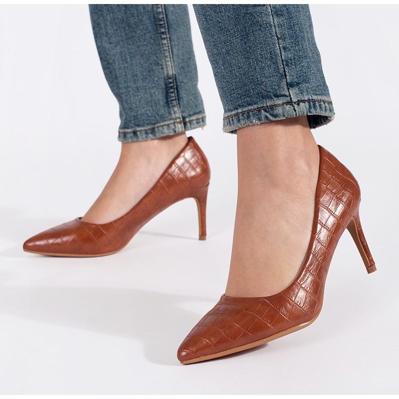 Seastar Zapatos marrones de tacón alto marrón 1 Seastar Zapatos marrones de tacón alto marrón 1