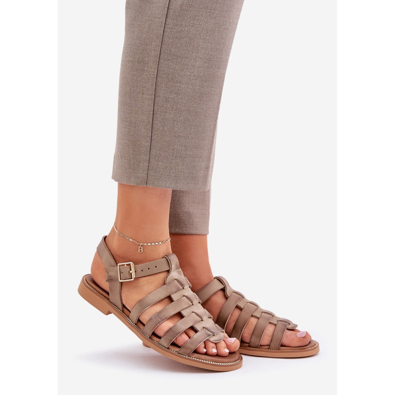 Zazoo Leving Sandals Pisos beige 1 Zazoo Leving Sandals Pisos beige 1