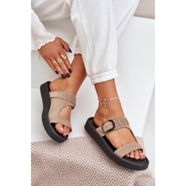 Flip Flip Flip Flip en la plataforma beige Zazoo 3024 6