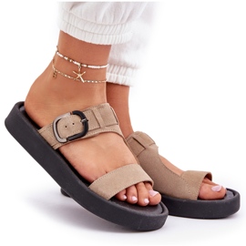 Flip Flip Flip Flip en la plataforma beige Zazoo 3024 9