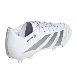 Adidas Predator League FG/MG JR ID3751 Zapatos de fútbol blanco 2