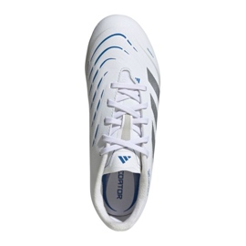 Adidas Predator League FG/MG JR ID3751 Zapatos de fútbol blanco 3
