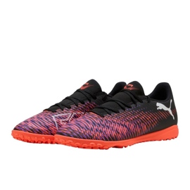 Puma Future 8 Juega TT 108378 01 Zapatos de fútbol negro 1