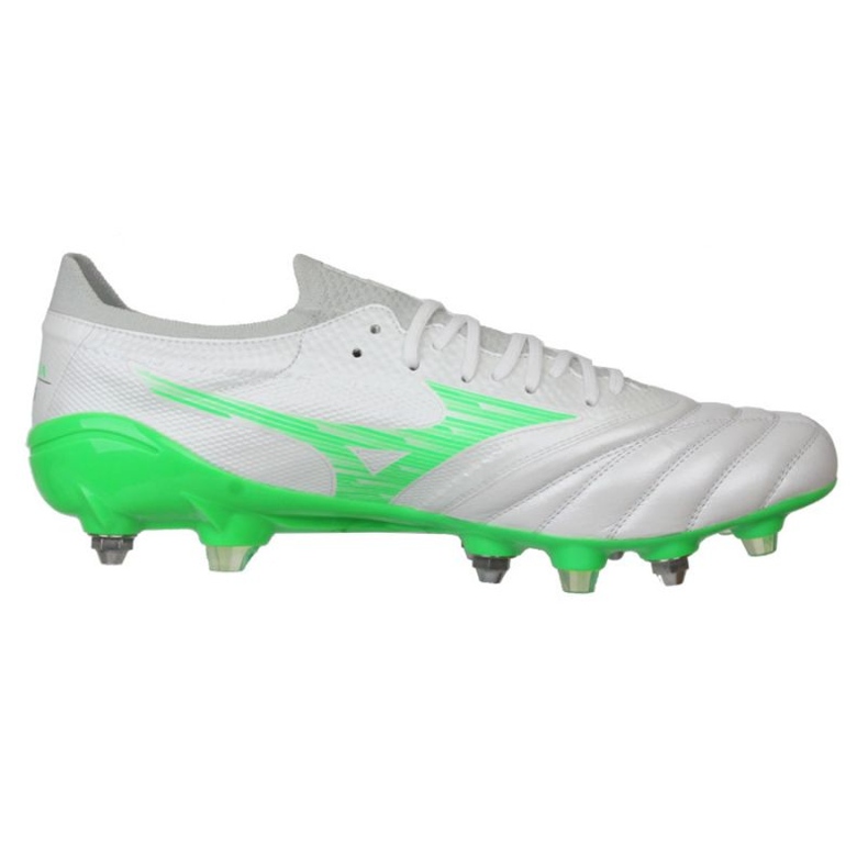 Mizuno Morelia Neo IV Beta Elite Mix SG P1GC254237 Zapatos de fútbol blanco 1