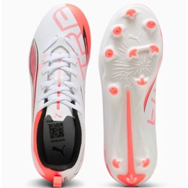 Puma Ultra 5 Play FG/AG 108170-01 zapatos blancos 2