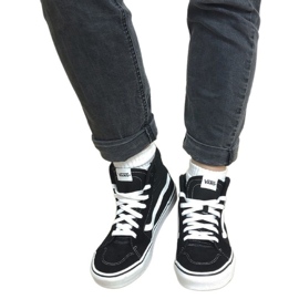 Zapatillas Vans Yt Filmore Hi Jr VN0A5HZDIJU negro 9