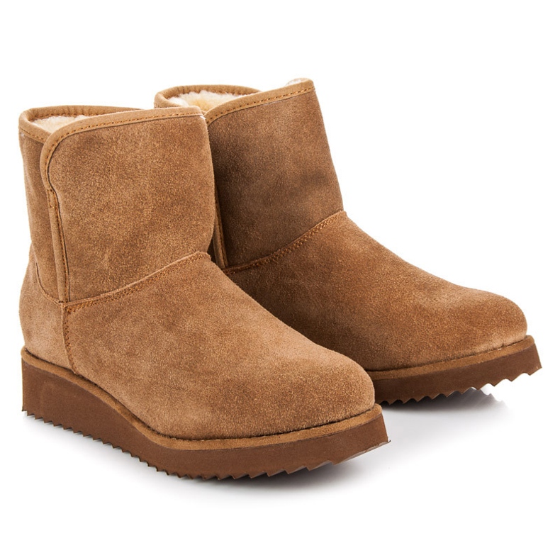 Coco Perla Mukluki en la plataforma marrón 1