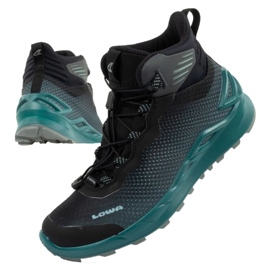 Lowa Merger Mid 320432 7442 zapatos negro 1