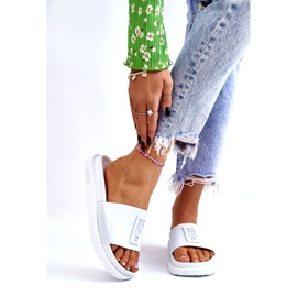 Pantuflas Mujer Big Star LL274428 Blanco 2 Pantuflas Mujer Big Star LL274428 Blanco 2