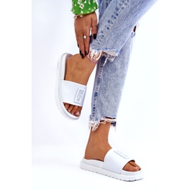 Pantuflas Mujer Big Star LL274428 Blanco 3 Pantuflas Mujer Big Star LL274428 Blanco 3