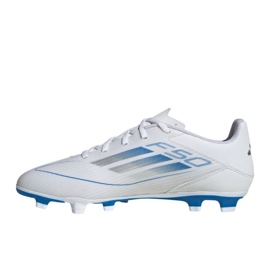 ADIDAS F50 CLUB FG/MG IE1244 Zapatos de fútbol blanco 4