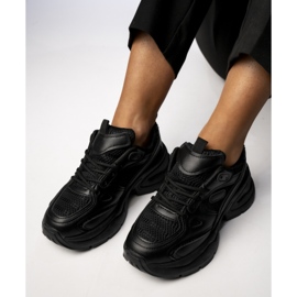 Zapatillas de deporte deportivo negro femenino 1