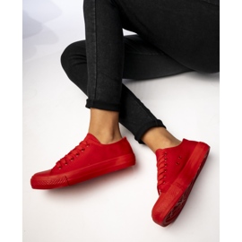Zapatillas Nova Red Femeninas rojo 4